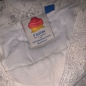 Farm Anthropologie Crème Long Skirt XS